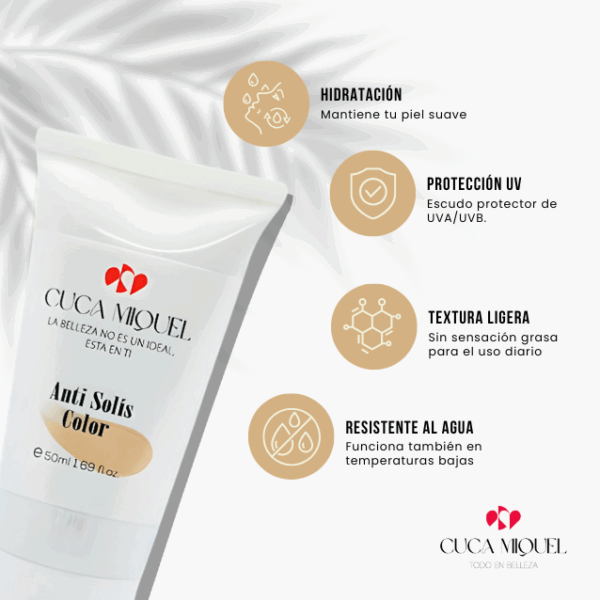 Anti Solís - Protector solar de factor 50° - Imagen 5