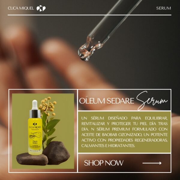 Oleum Sedare – Aceite Facial Ozonizado - Imagen 2