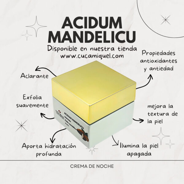 ACIDUM MANDELICU | CREMA DE NOCHE - Imagen 2