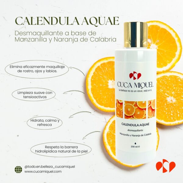 CALÉNDULA AQUAE – Desmaquillante - Imagen 2