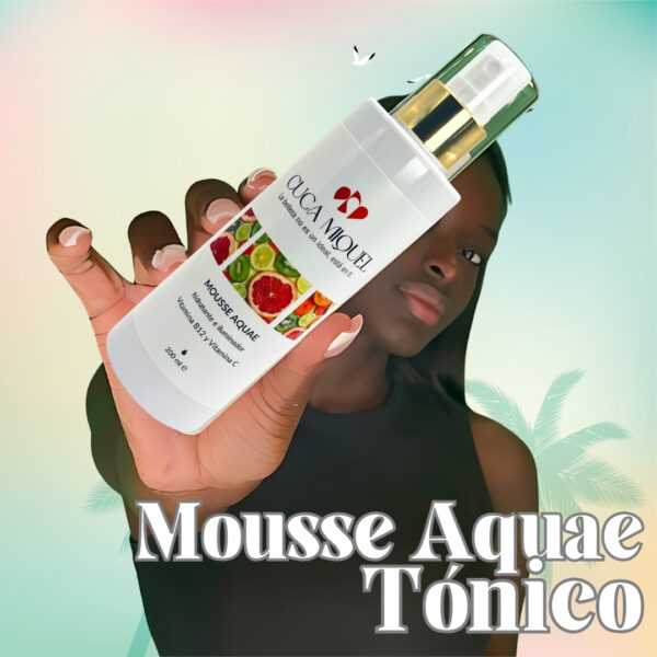 MOUSSE AQUAE - Tónico Hidratante e Iliminador - Imagen 3