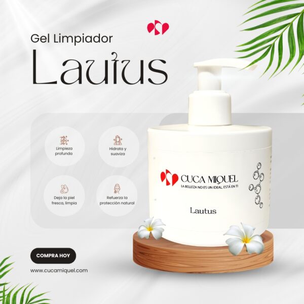 LAUTUS – Gel Limpiador - Imagen 2